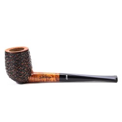 Briar Pipe Santambrogio Rusticated Billiard