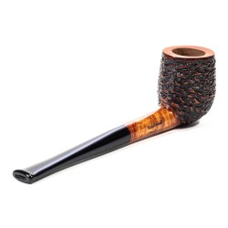 Briar Pipe Santambrogio Rusticated Billiard