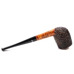 Briar Pipe Santambrogio Rusticated Billiard