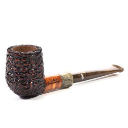 Briar Pipe Santambrogio Rusticated Billiard