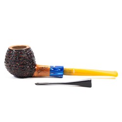 Briar Pipe Santambrogio Rusticated Apple