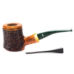 Briar Pipe Santambrogio Rusticated Cherrywood