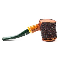 Briar Pipe Santambrogio Rusticated Cherrywood