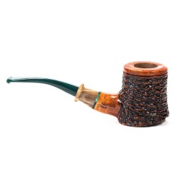 Briar Pipe Santambrogio Rusticated Cherrywood