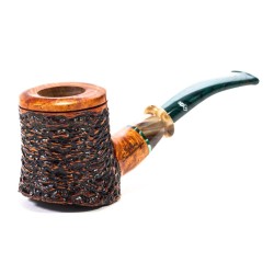 Briar Pipe Santambrogio Rusticated Cherrywood