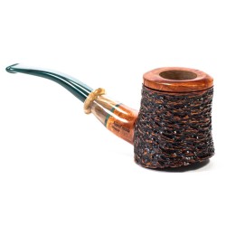 Briar Pipe Santambrogio Rusticated Cherrywood