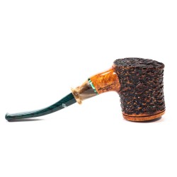 Briar Pipe Santambrogio Rusticated Cherrywood