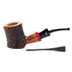 Briar Pipe Santambrogio Rusticated Cherrywood