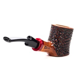 Briar Pipe Santambrogio Rusticated Cherrywood