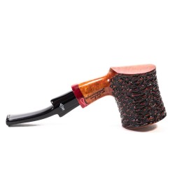 Briar Pipe Santambrogio Rusticated Cherrywood