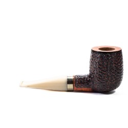 Briar Pipe Santambrogio Rusticated Billiard