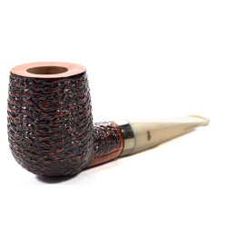 Briar Pipe Santambrogio Rusticated Billiard