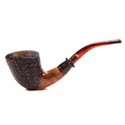 Briar Pipe Santambrogio Rusticated Bent Dublin