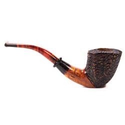 Briar Pipe Santambrogio Rusticated Bent Dublin