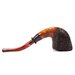 Briar Pipe Santambrogio Rusticated Bent Dublin