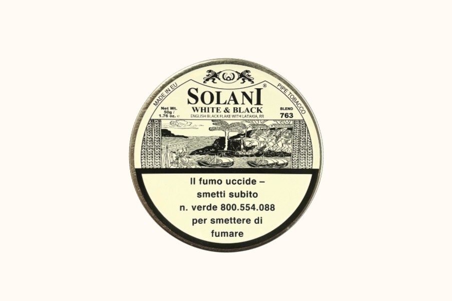 Solani Blend 763 White and Black